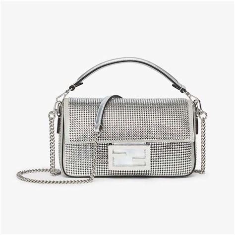 fendi baugette|Fendi baguette silver.